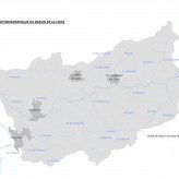 Carte du réseau hydrographique du bassin de la Coise - JPEG - 90.3 ko (nouvelle fenêtre)