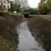 Phase de travaux : terrassement des berges - JPEG - 31.7 ko