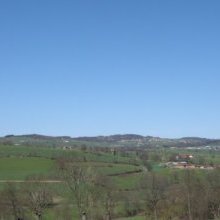 Paysage des Monts du Lyonnais